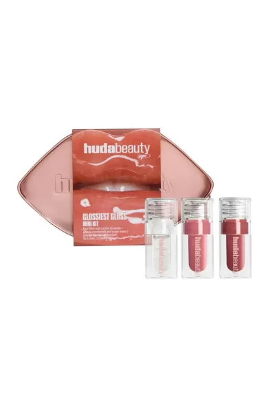 HUDA BEAUTY - Mini Glossiest Lip Gloss Set