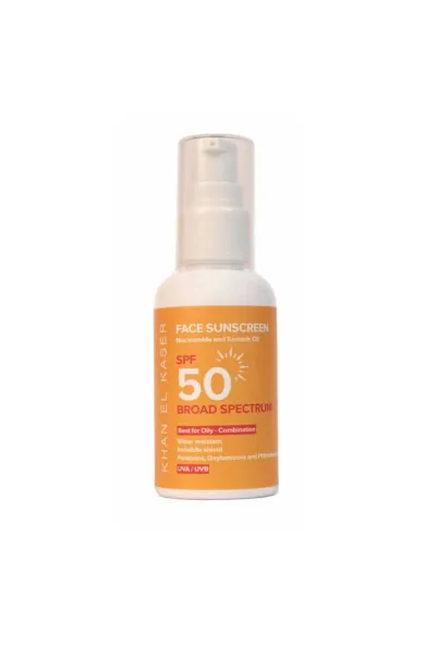 KHAN EL KASER Face Sunscreen SPF50 - Oily Skin