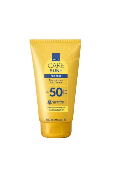 Avon Care Sun+ Moisturising Sun Cream Face & Body SPF 50 - 150ml