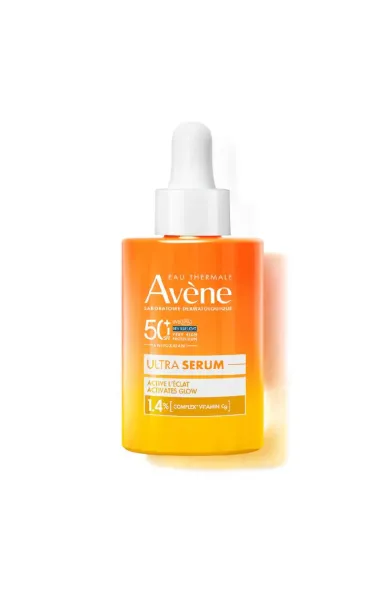 Avene Ultra serum active glow spf50+