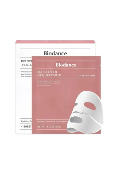 BIODANCE Bio-Collagen Real Deep Mask (x4)