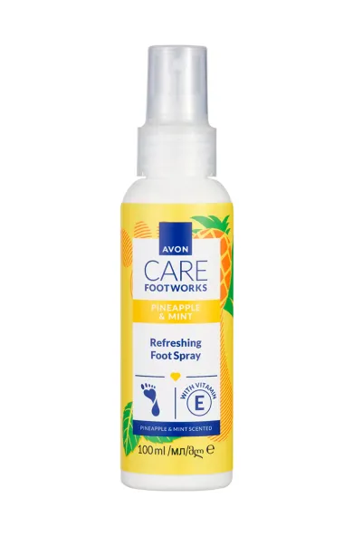 Avon Footworks Pineapple and Mint Spray 100ml