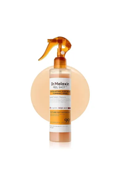 DR.MELAXIN Peel Shot exfoliating kojic acid turmeric Spray