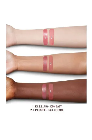 Charlotte Tilbury Icon Baby Fresh Pink Gloss and Pink Lipstick Duo. 