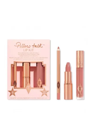 CHARLOTTE TILBURY PILLOW TALK LIP KIT - Full Size