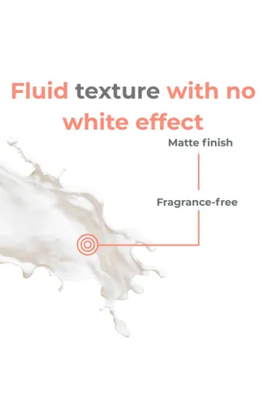 Avène Ultra Light 100% Mineral Filter For Intolerant Skin Fluid Matte Finish Sunscreen SPF50