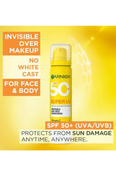 Garnier Super UV invisible air mist SPF50+
