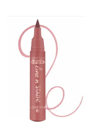 Essence Line n'stain! tattoo lip liner -  02 Must Have Brown