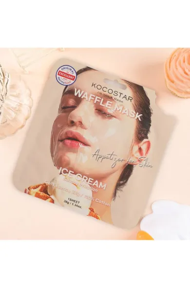 KOCOSTAR WAFFLE MASK ICE CREAM