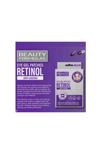 Beauty Formulas Retinol Anti Ageing Eye Gel Patches
