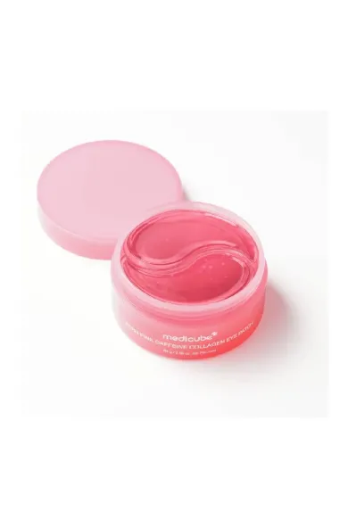 MEDICUBE PDRN PINK CAFFEINE COLLAGEN EYE PATCH