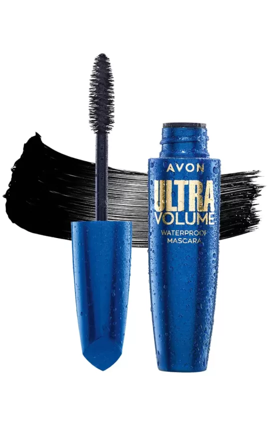 AVON ULTRA VOLUME WATERPROOF MASCARA BLACKEST BLACK
