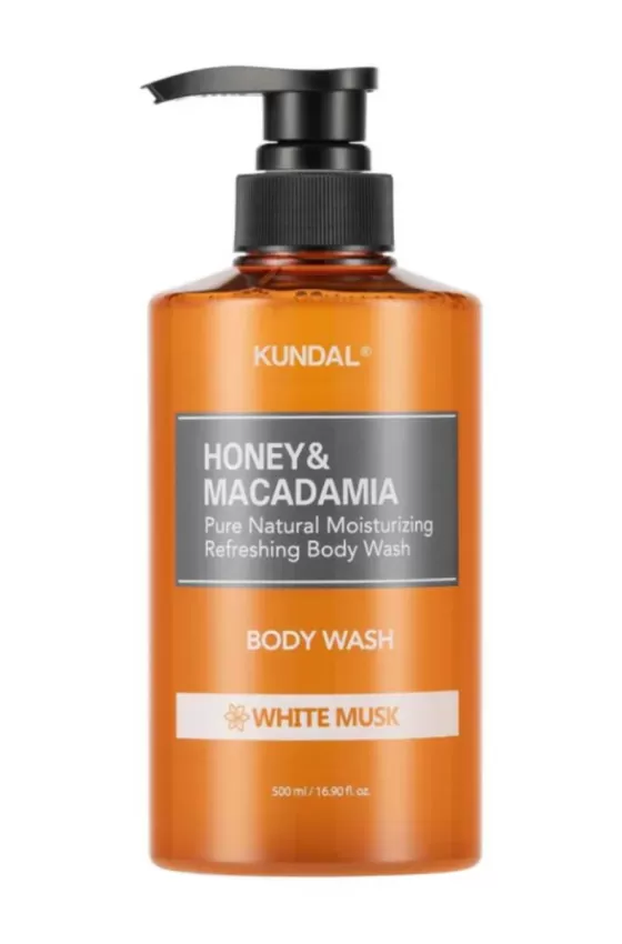 Kundal Honey & Macadamia Pure Body Wash 500 ML - White Musk