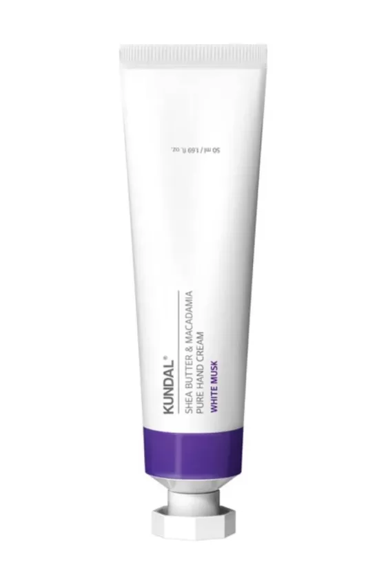 Kundal Shea Butter & Macadamia Pure Hand Cream 50ML - White Musk
