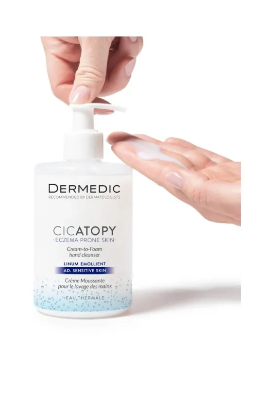 DERMEDIC CICATOPY - CREAM TO FOAM HAND CLEANSER, 300 ml