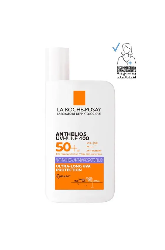 LA ROCHE-POSAY Anthelios UVMUNE 400 SPF 50+ Invisible Fluid for Dark Spots 50ml
