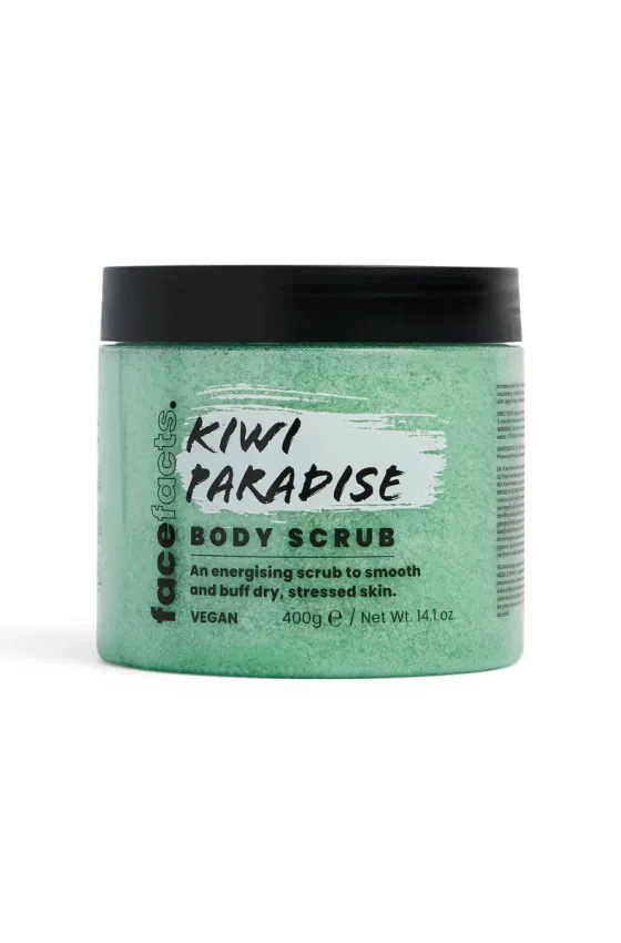 Face Facts Kiwi Paradise Body Scrub - 400g