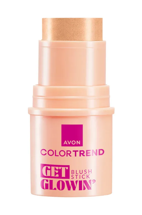 Avon Get Glowin Blush Stick Angel Kiss