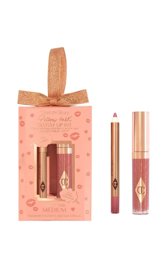 Charlotte Tilbury Pillow Talk Mini Glossy Lips Duo - Medium