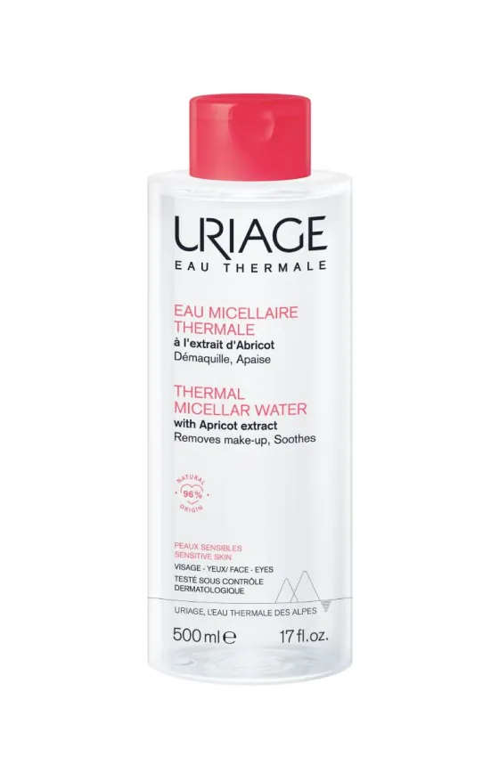 Uriage Thermal micellar water - Sensitive Skin - Apricot Extract