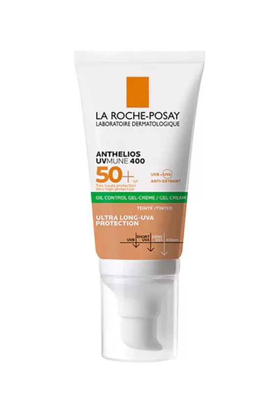 La Roche-Posay tinted anthelios UVmune 400 spf50+ oil control gel-cream